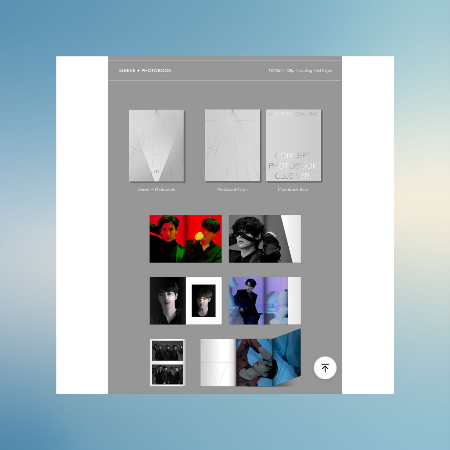 BTS MOTS ON:E Concept Photobook Clue Version (Sealed)