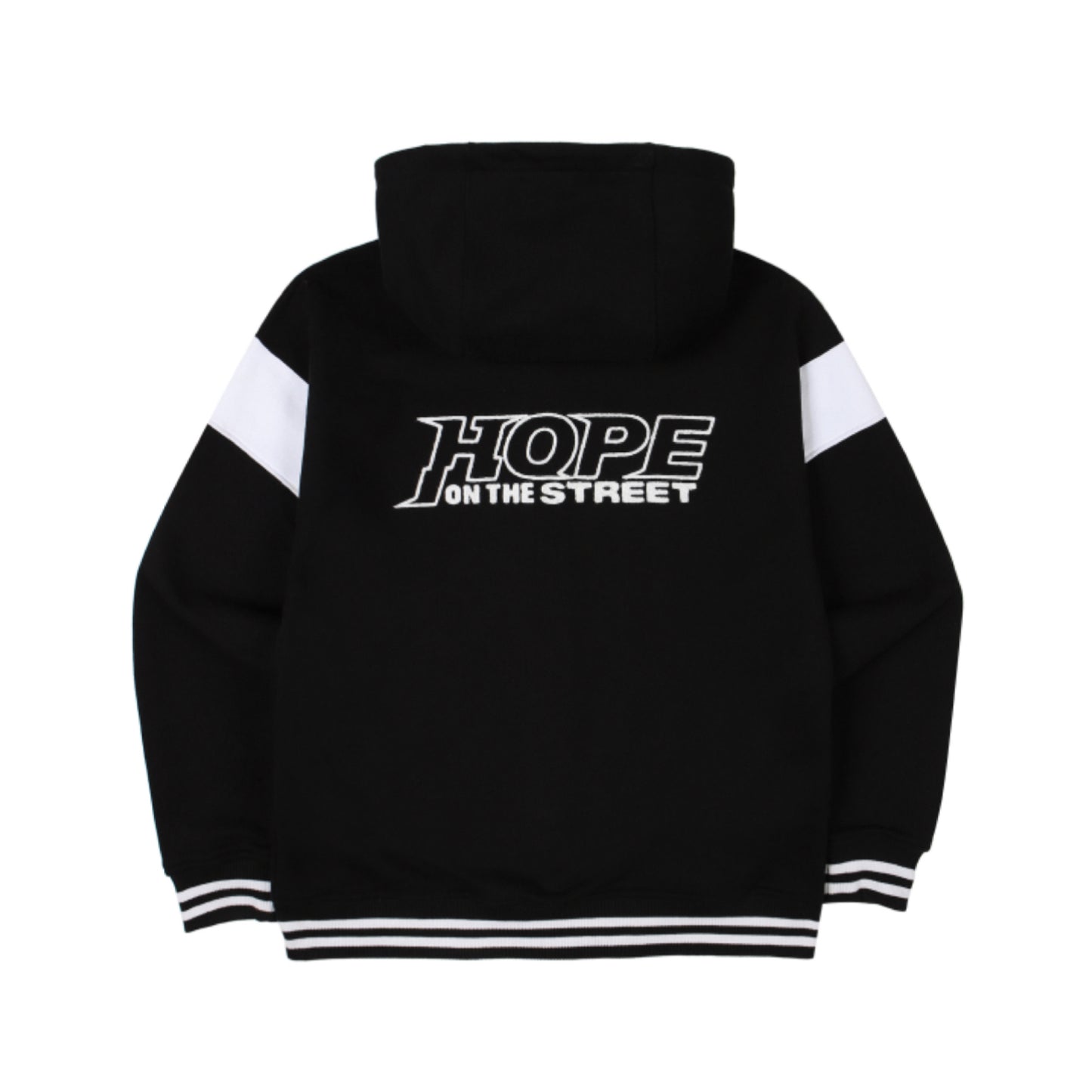 š J-Hope's HOPE ON THE STREET VOL.1 Official Merch ā Varsity Jacket (Black) š