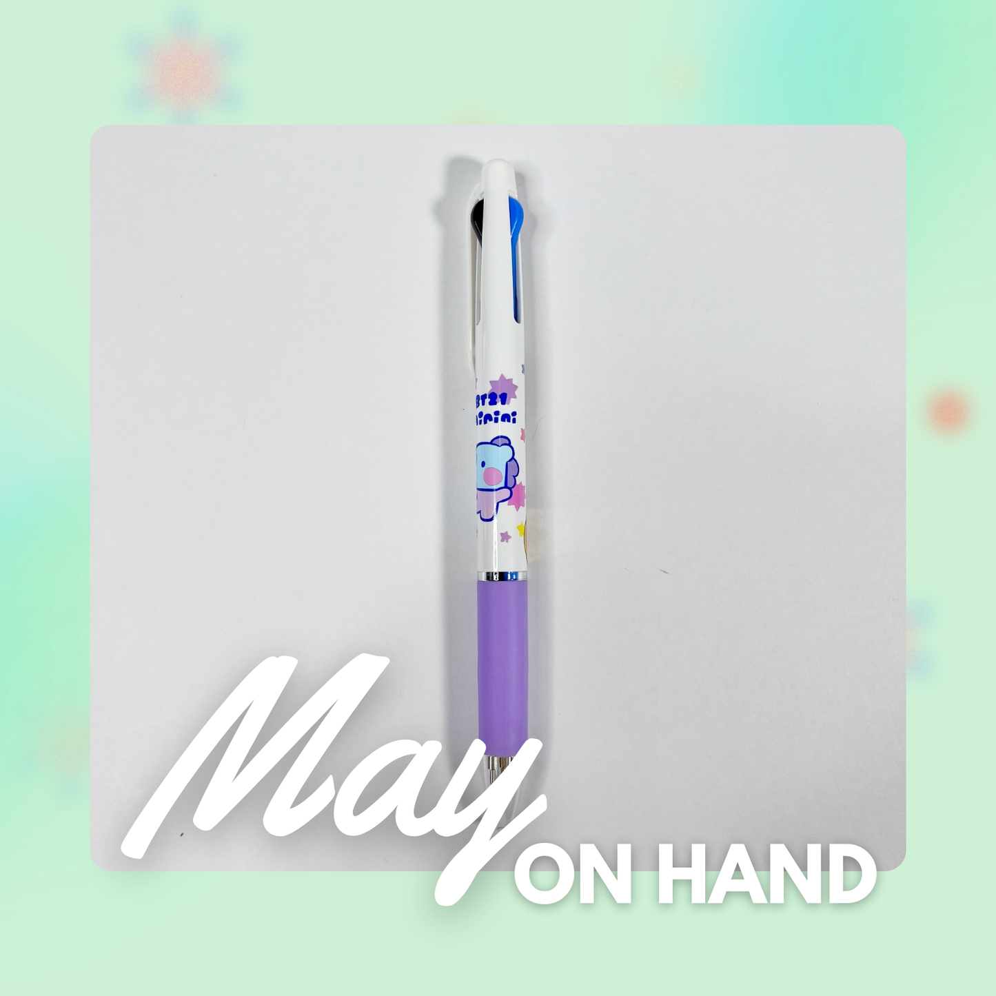 BT21 Minini Three-Colored Ballpoint Pen