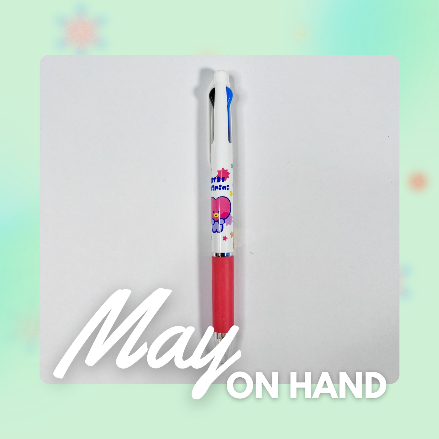 BT21 Minini Three-Colored Ballpoint Pen