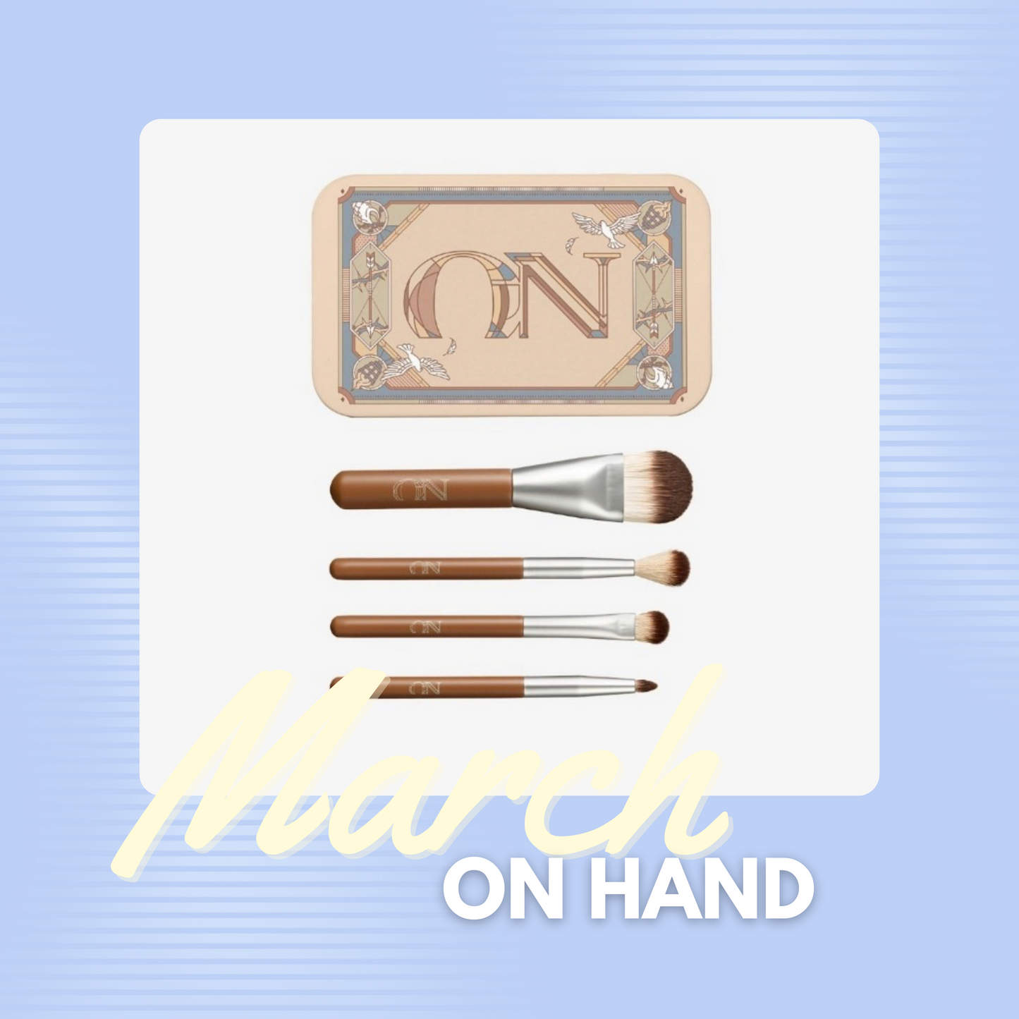 [BTS Japan 2021 Fortune Boxes Tingi] ON Mini Brush Set