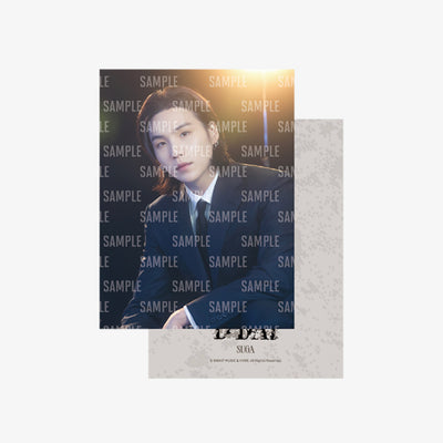 [2ND PRE ORDER] Suga D-Day Official Tour Merch — Lenticular Photo (Suga Ver.)