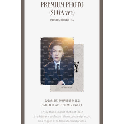 [2ND PRE ORDER] Suga D-Day Official Tour Merch — Premium Photo (Suga Ver.)