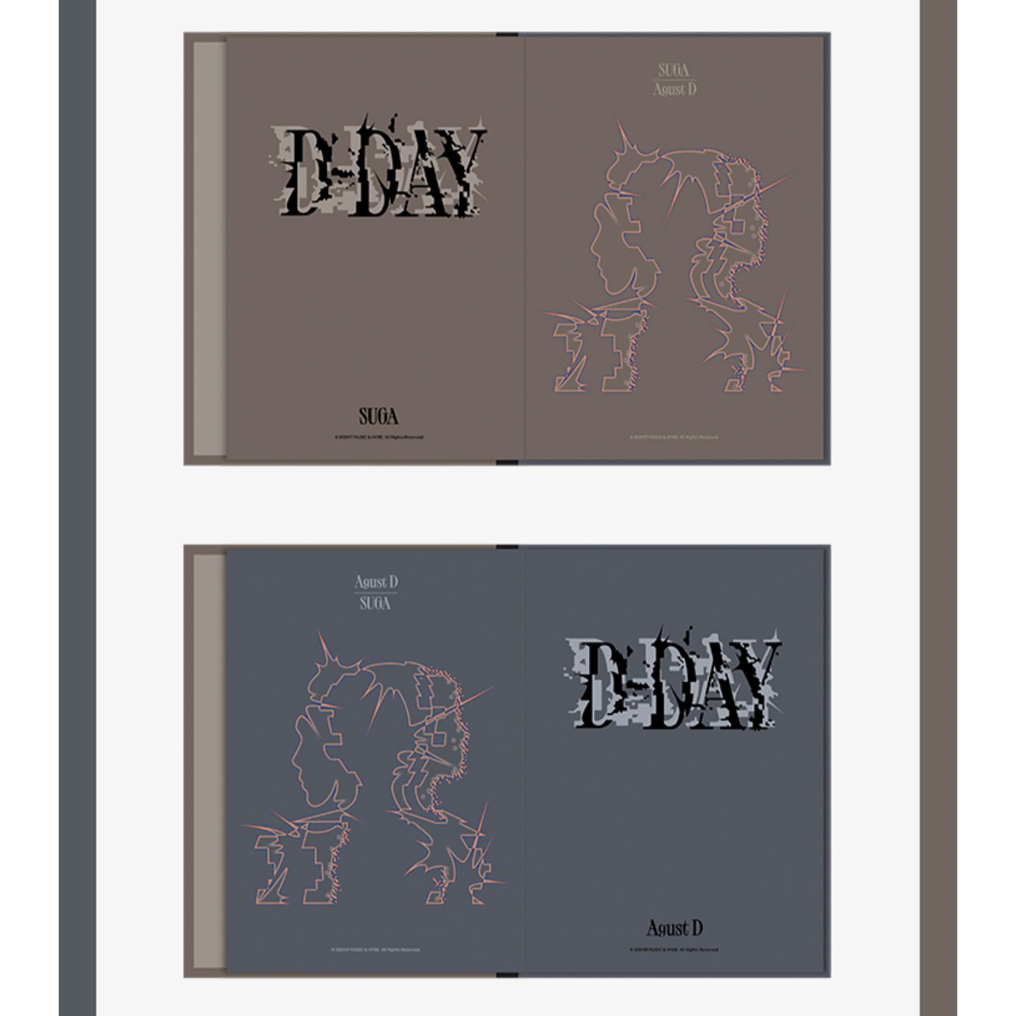 [1ST PRE ORDER] Suga D-Day Official Tour Merch — Mini Photo Book