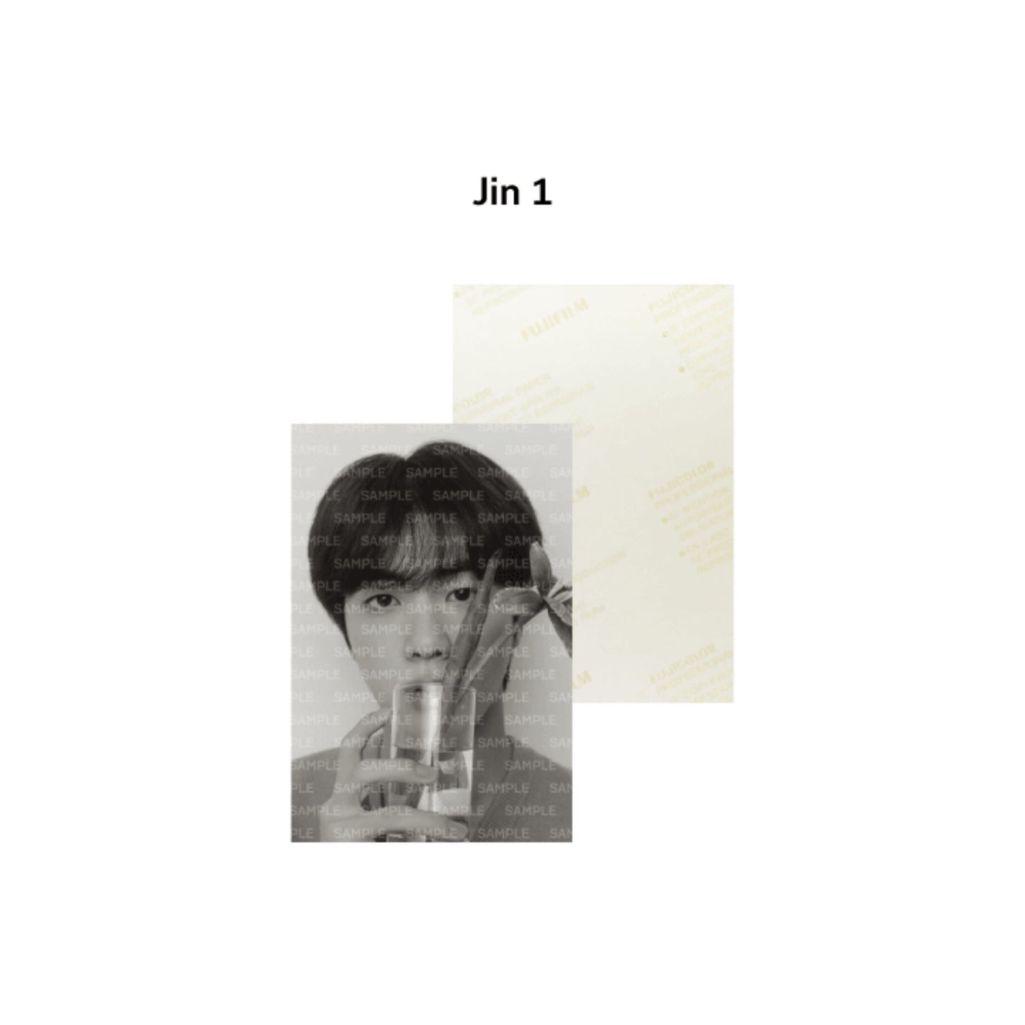 [PRE ORDER] ⚫ BTS Monochrome Merch — Printed Photo ⚫