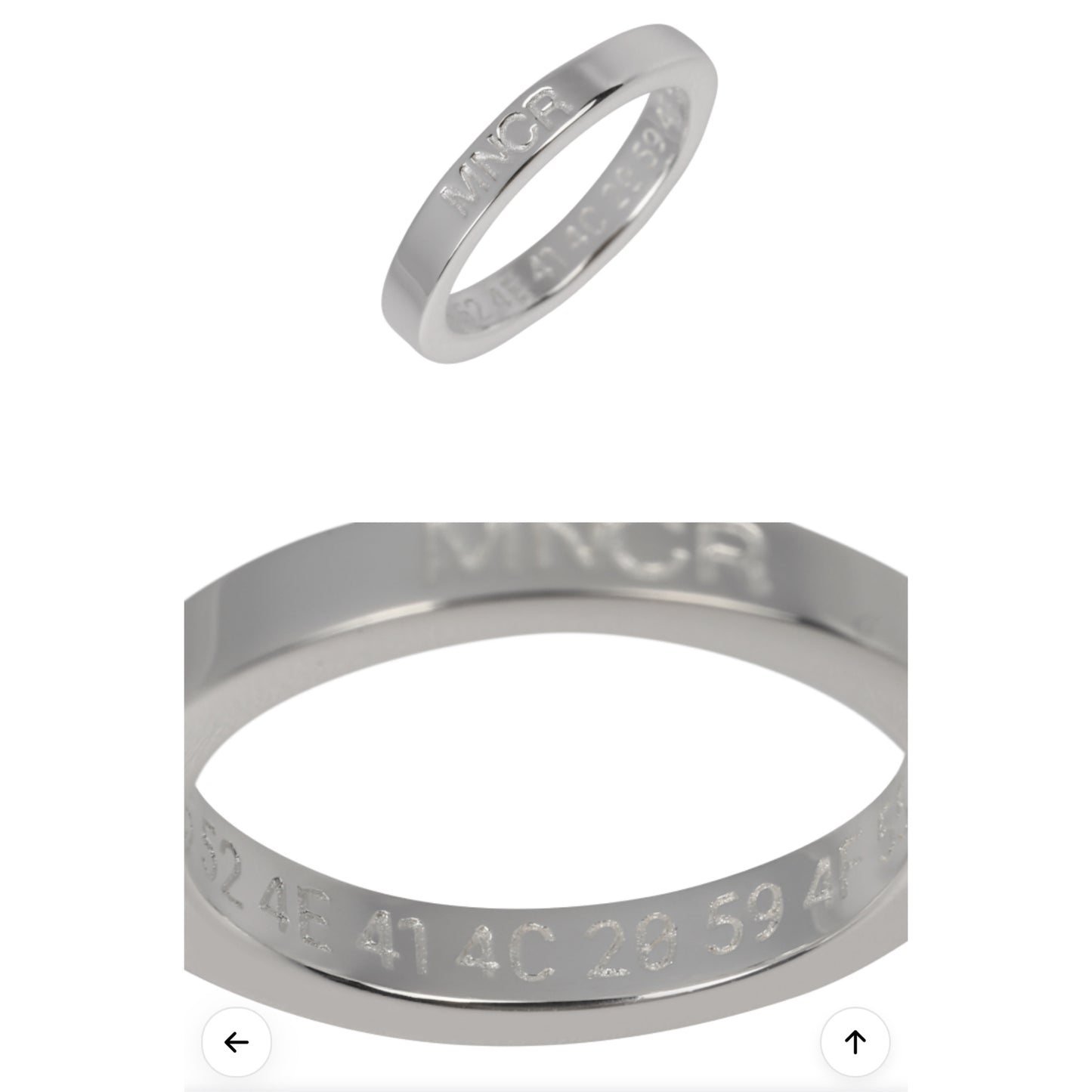 [PRE ORDER] ⚫ BTS Monochrome Merch — Ring (Silver) ⚫