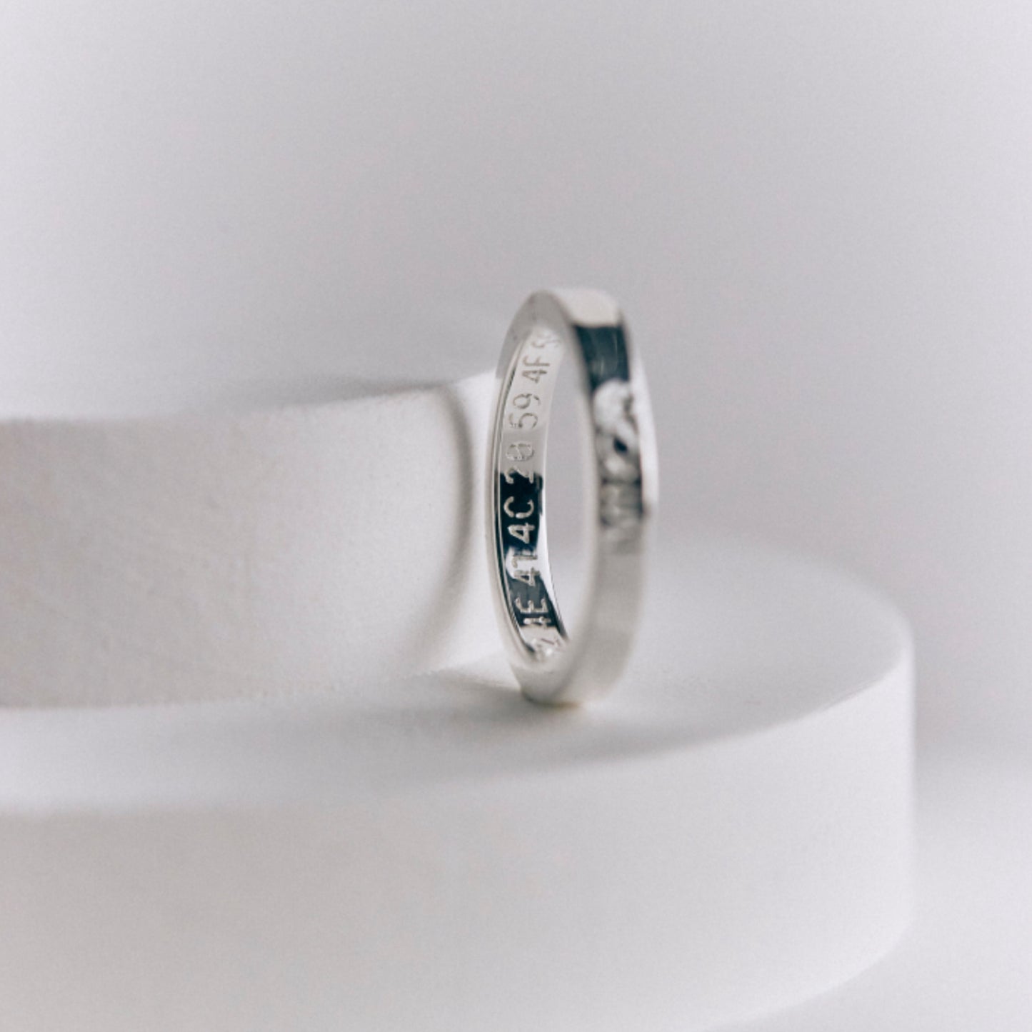 [PRE ORDER] ⚫ BTS Monochrome Merch — Ring (Silver) ⚫