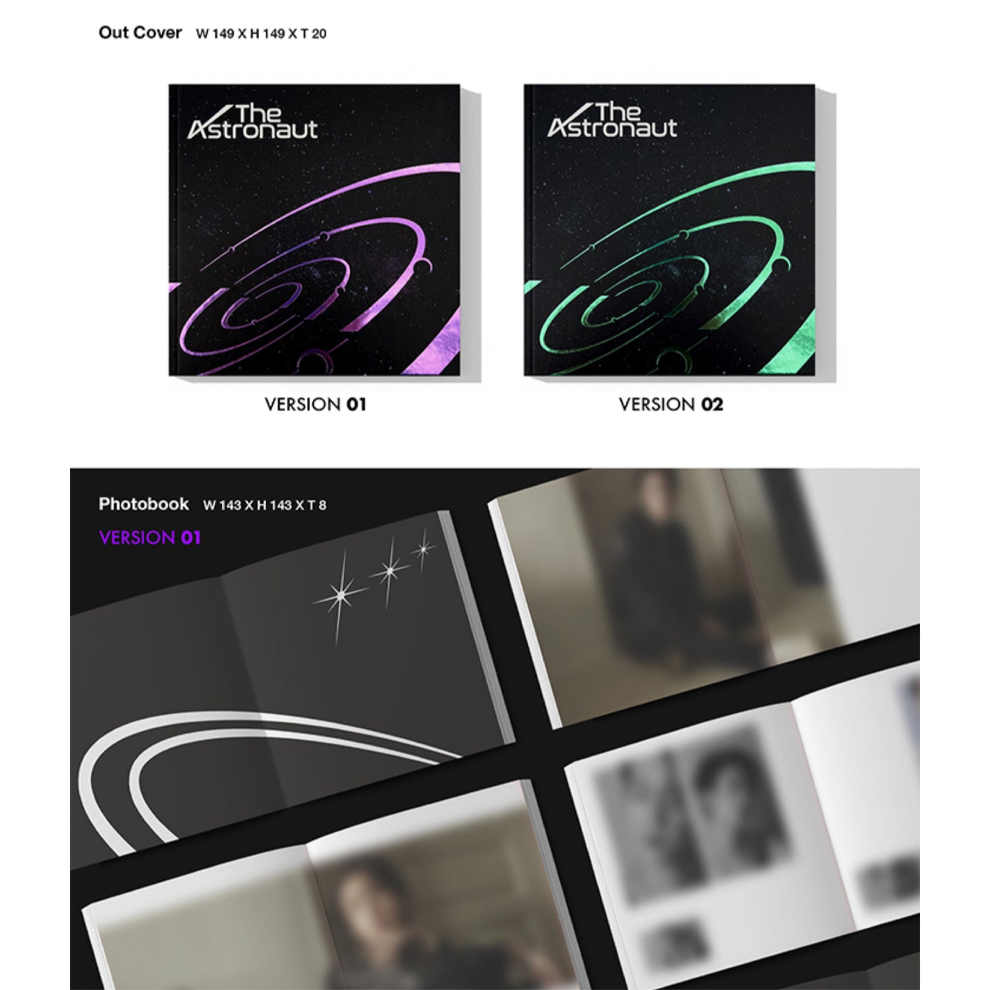 Jin's Solo Album — "The Astronaut" Set (w/ Early Bird Gift + POB)