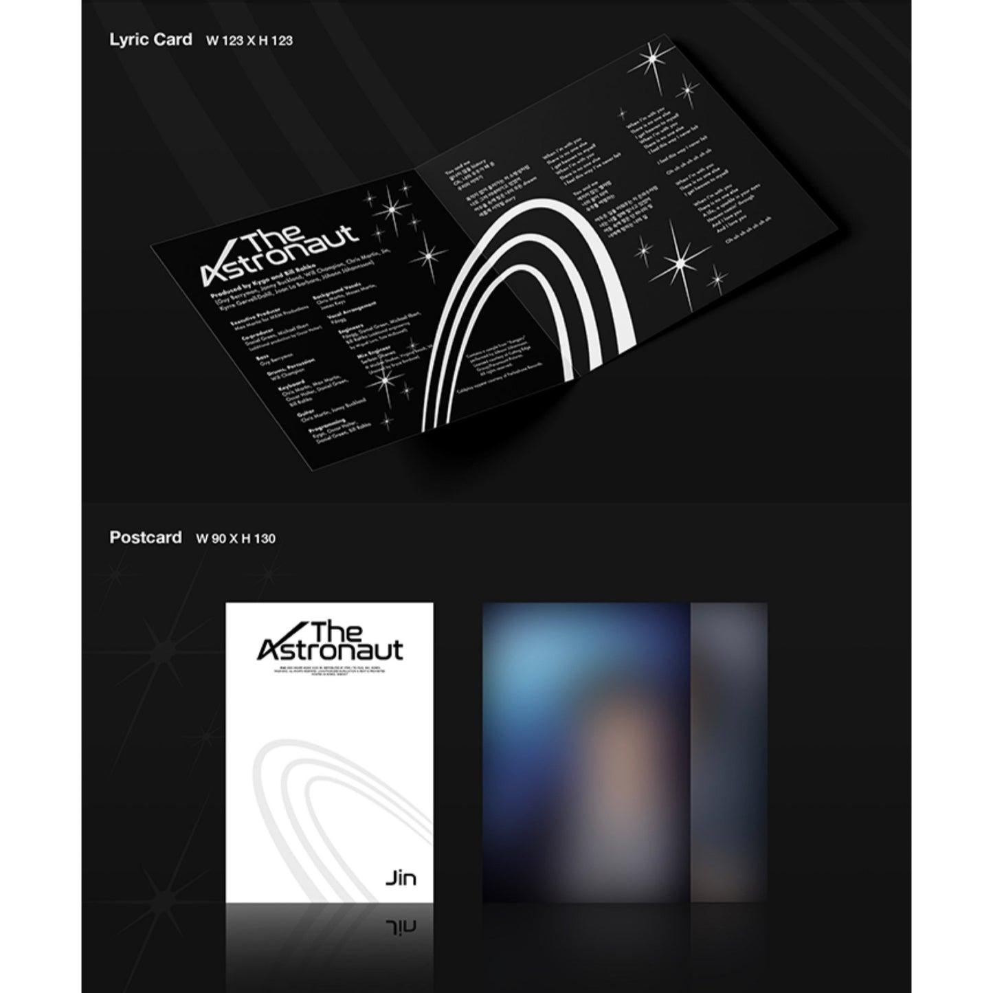 Jin's Solo Album — "The Astronaut" Random (w/ Weverse POB)