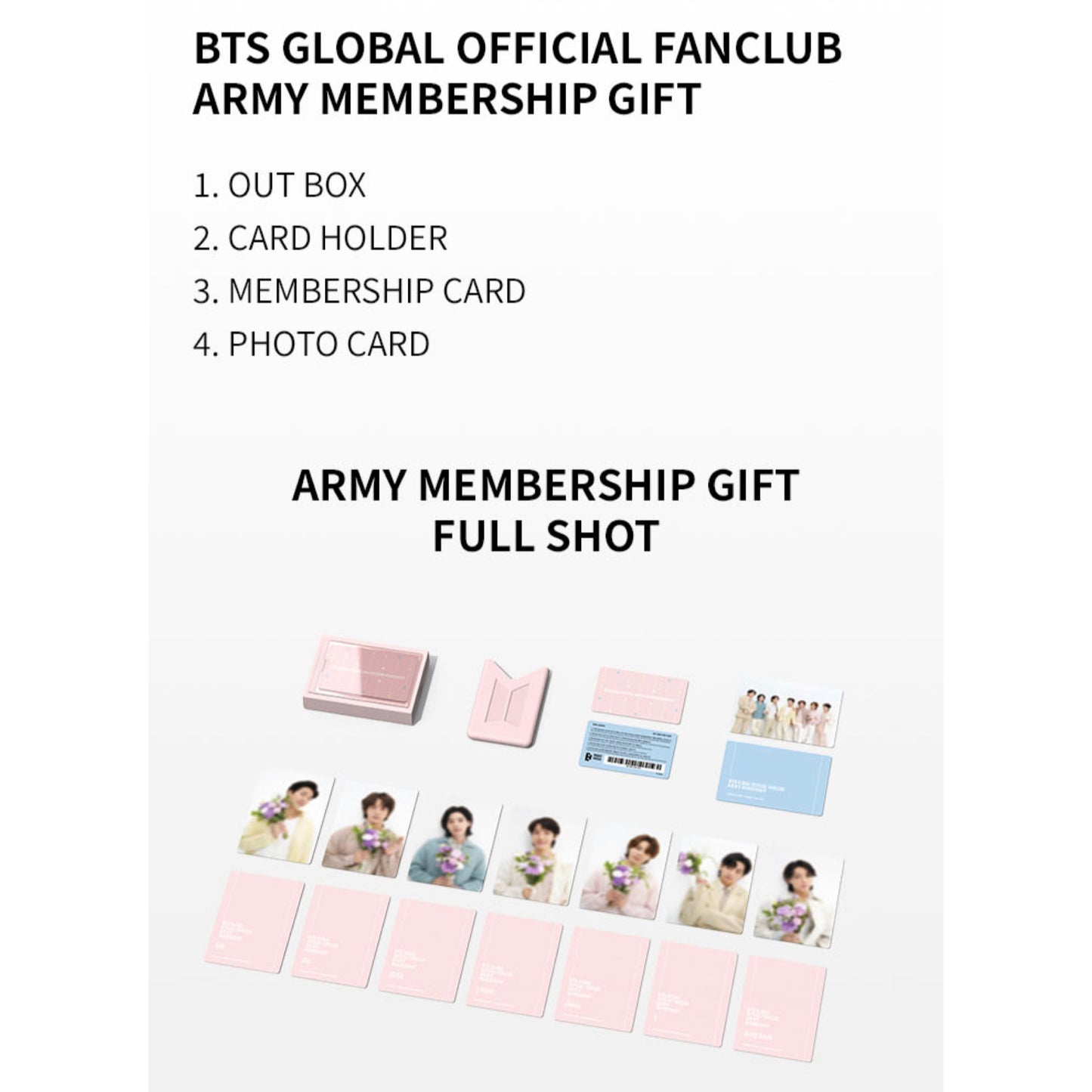 [KR RENTAL] BTS 10th ARMY Membership Gift (Sealed) (w/ Membership Card)