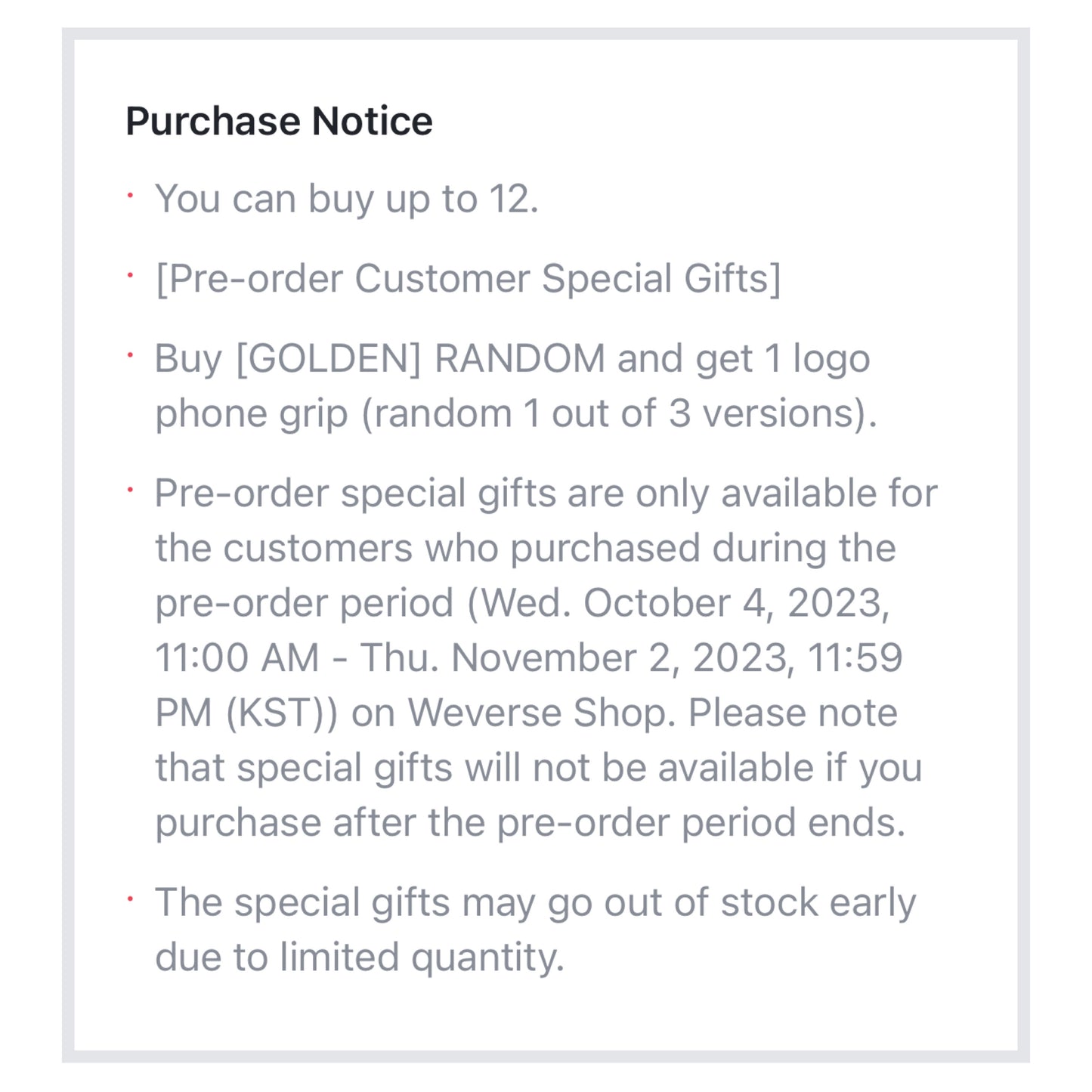 [PRE ORDER] ⭐️ Jung Kook’s Solo Album - GOLDEN (RANDOM) ⭐️