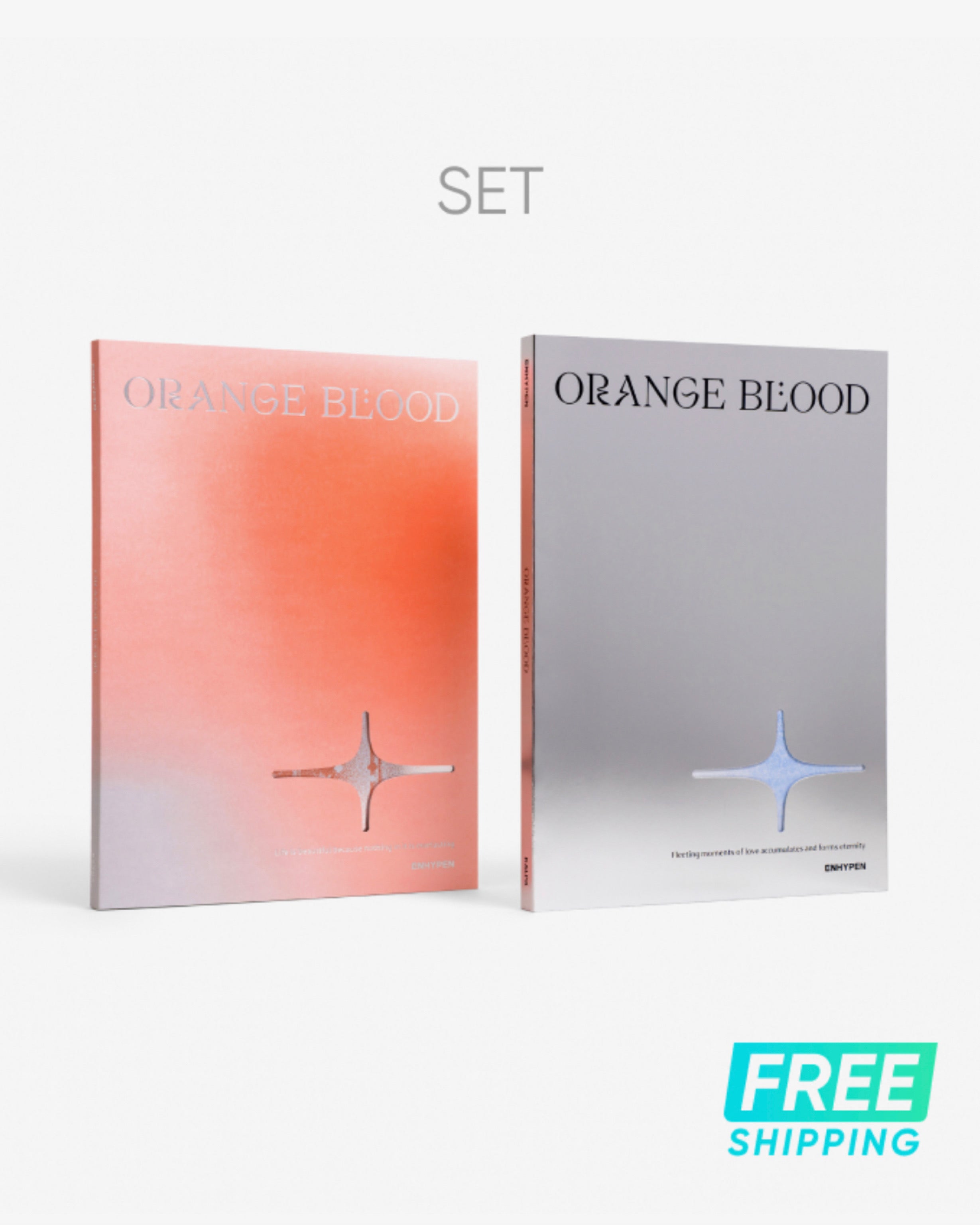PRE ORDER] 🟠 ENHYPEN ORANGE BLOOD Album — Standard SET