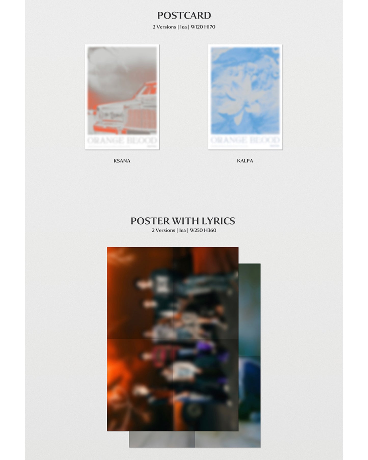 [PRE ORDER] 🟠 ENHYPEN ORANGE BLOOD Album — Standard SET 🟠