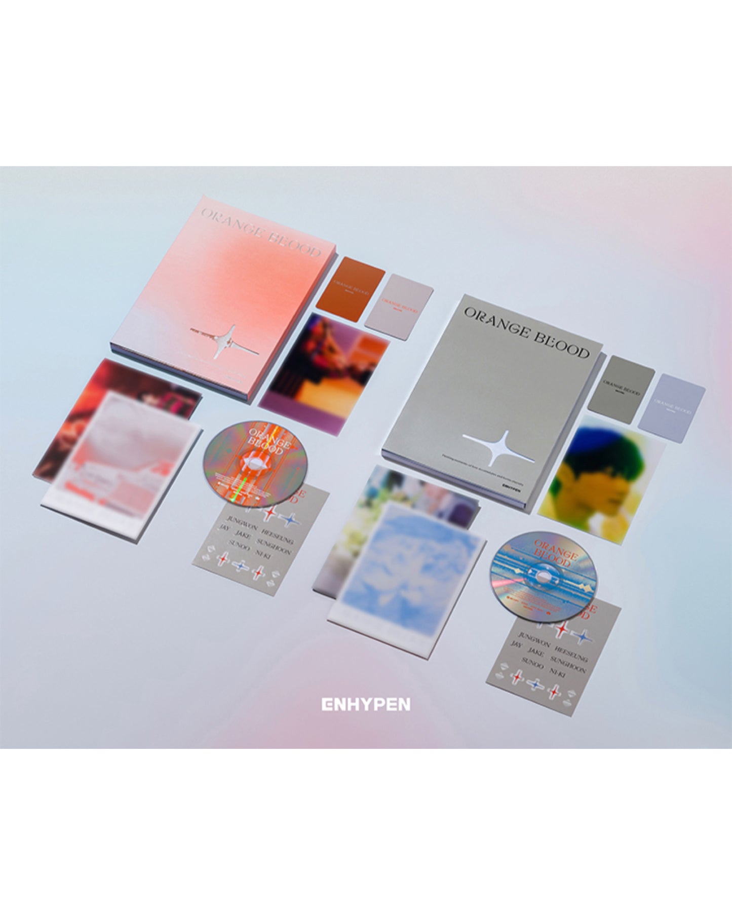 [PRE ORDER] 🟠 ENHYPEN ORANGE BLOOD Album — Standard SET 🟠