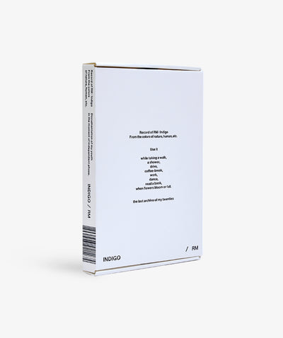 🪻 RM Indigo Album — Book Edition (Sealed) w/ POB 🪻