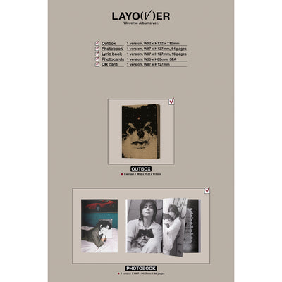 ✔️ V Layover Album — Weverse Albums Version ✔️