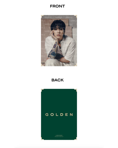 [PRE ORDER] ⭐️ JK GOLDEN MERCH - Premium Photo ⭐️