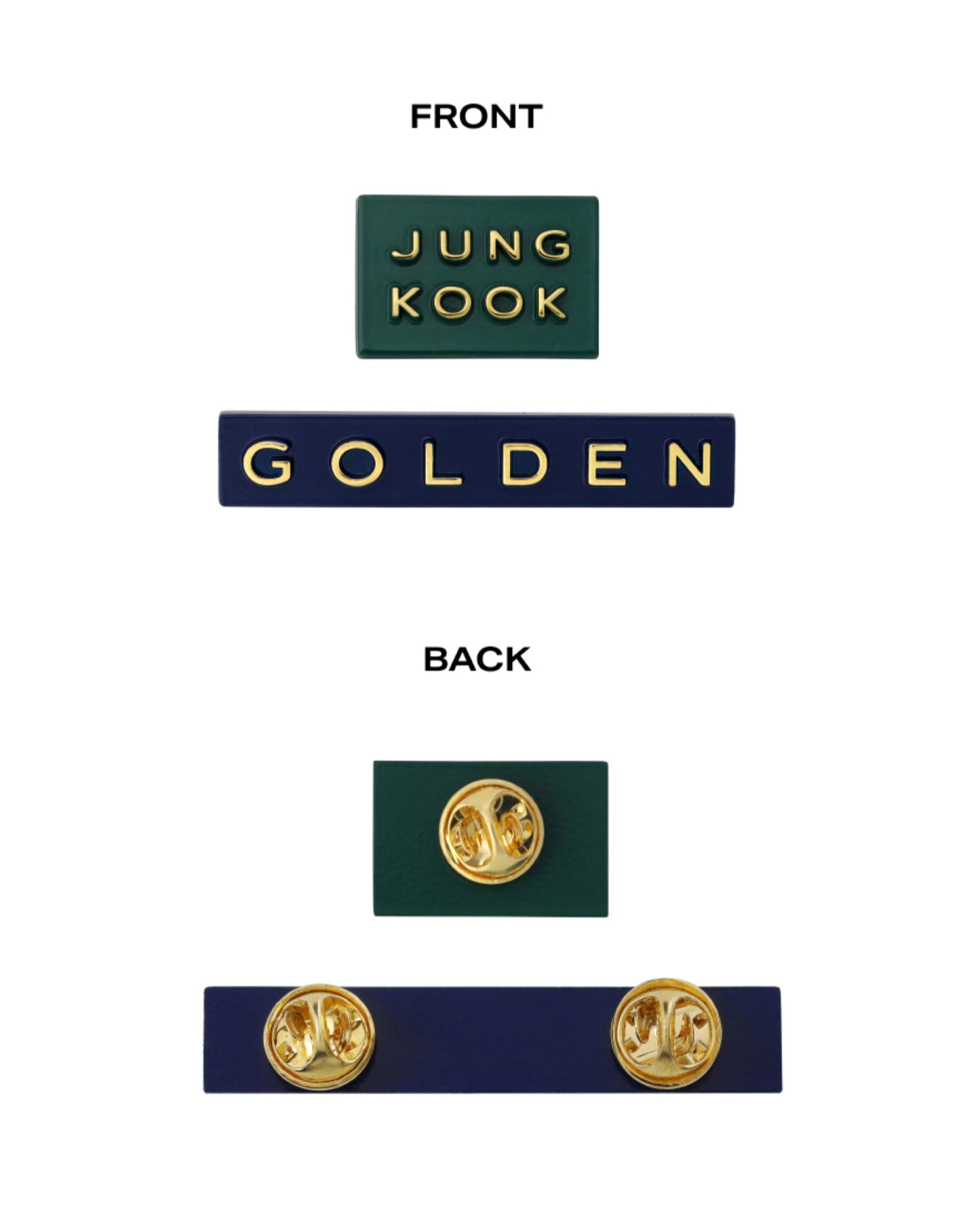 [PRE ORDER] ⭐️ JK GOLDEN MERCH - Badge Set ⭐️