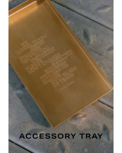 [PRE ORDER] ⭐️ JK GOLDEN MERCH - Accessory Plate ⭐️