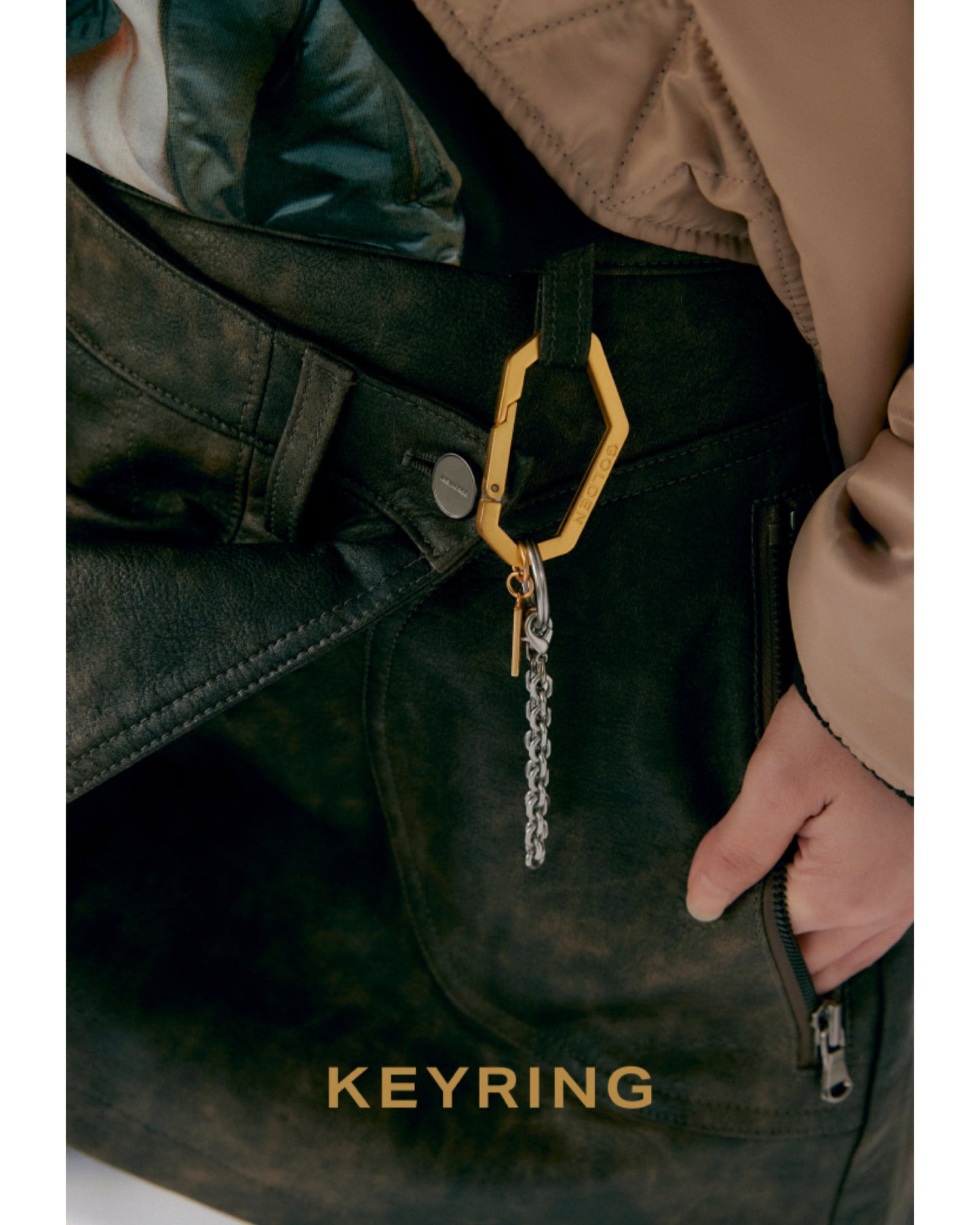 [2ND PRE ORDER] ⭐️ JK GOLDEN MERCH - Keyring ⭐️