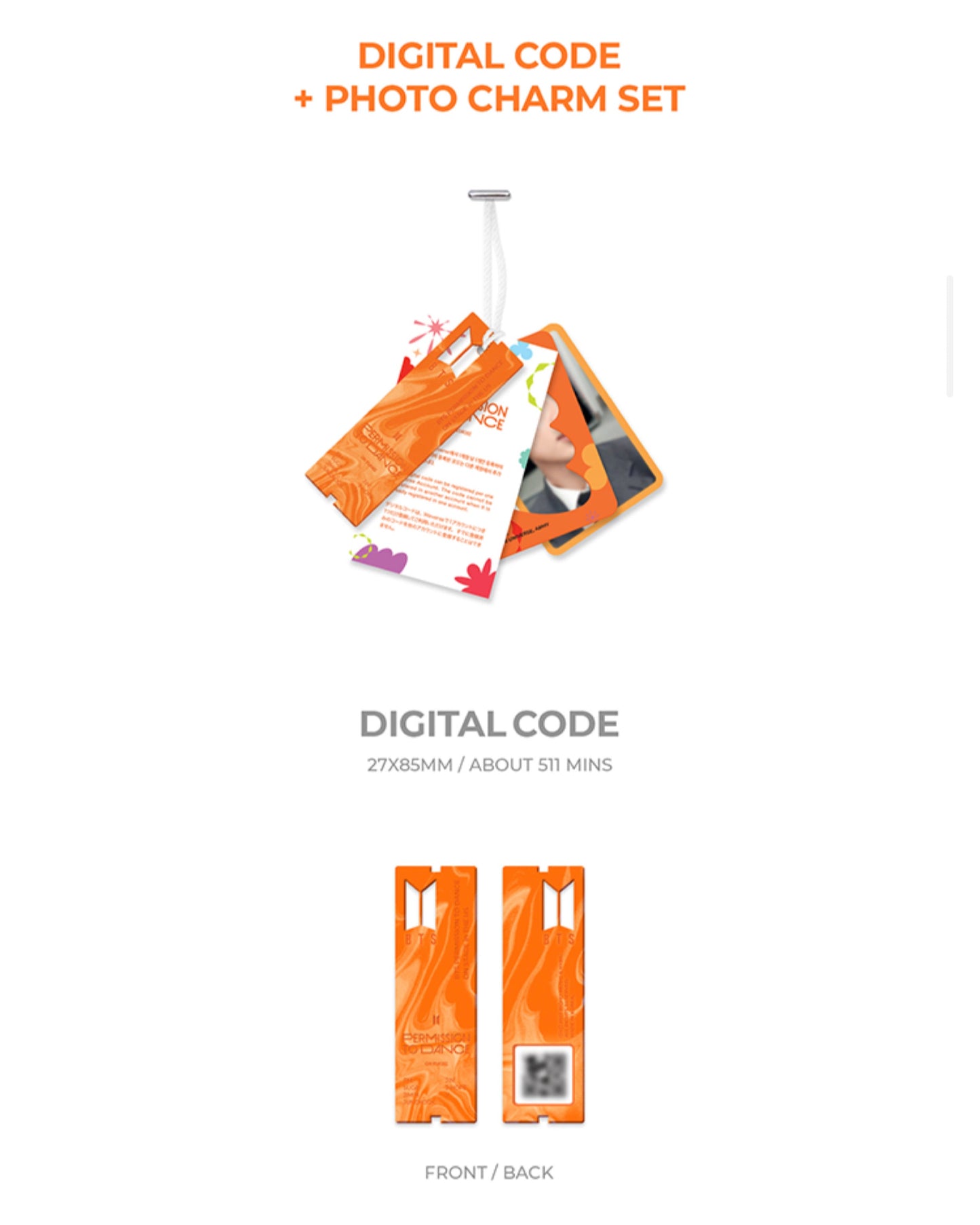 [PRE ORDER] 🧡 BTS Permission To Dance On Stage in the US (Digital Code) w/o POB 🧡