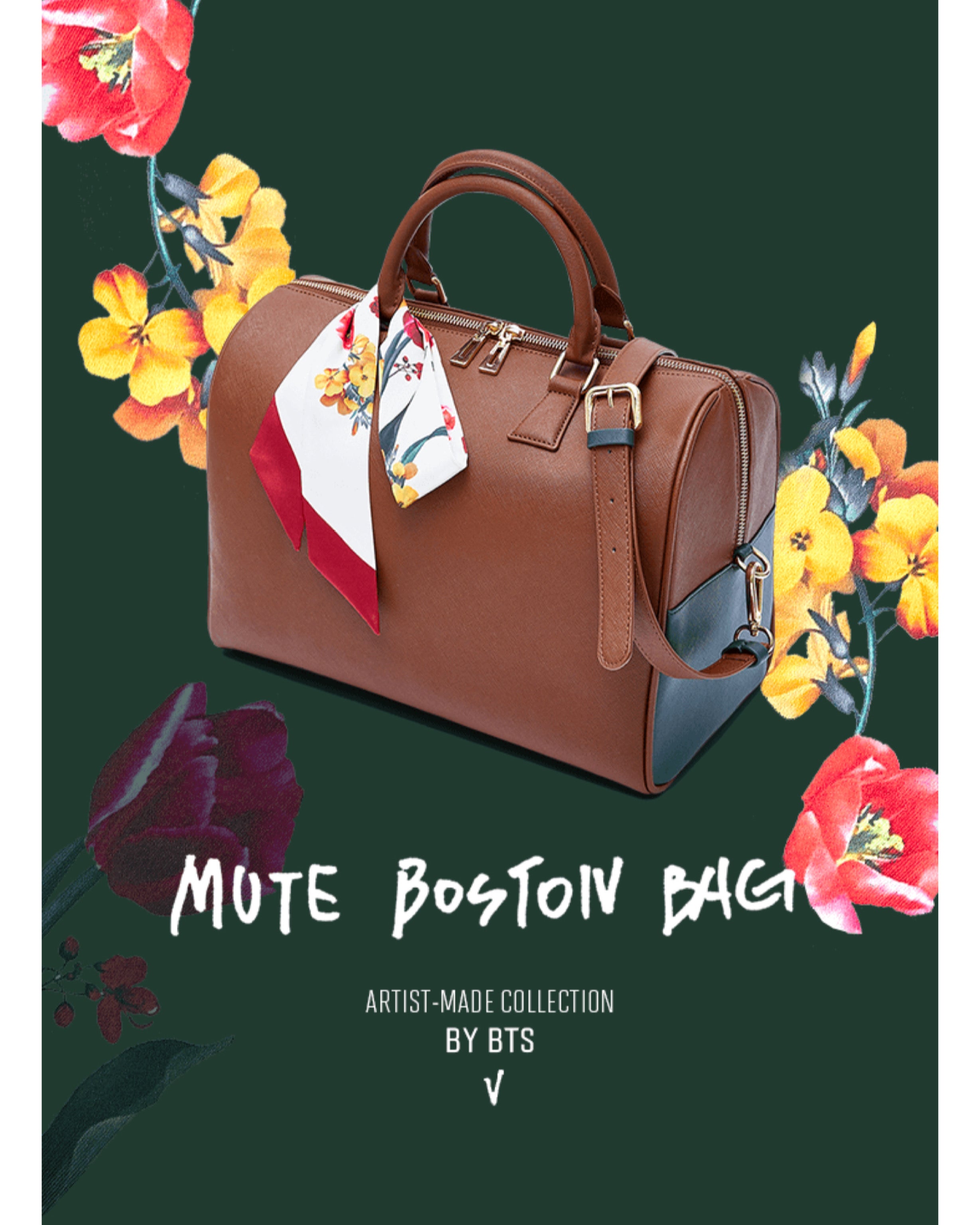 PRE ORDER] ✨ Artist-Made Collection by V - Mute Boston Bag