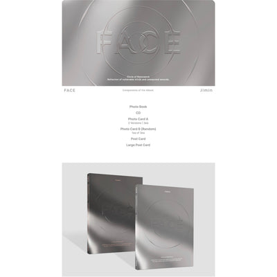 Jimin's Solo Album — "Face" Set + Weverse Albums Version (w/ Early Bird Gift + POB)
