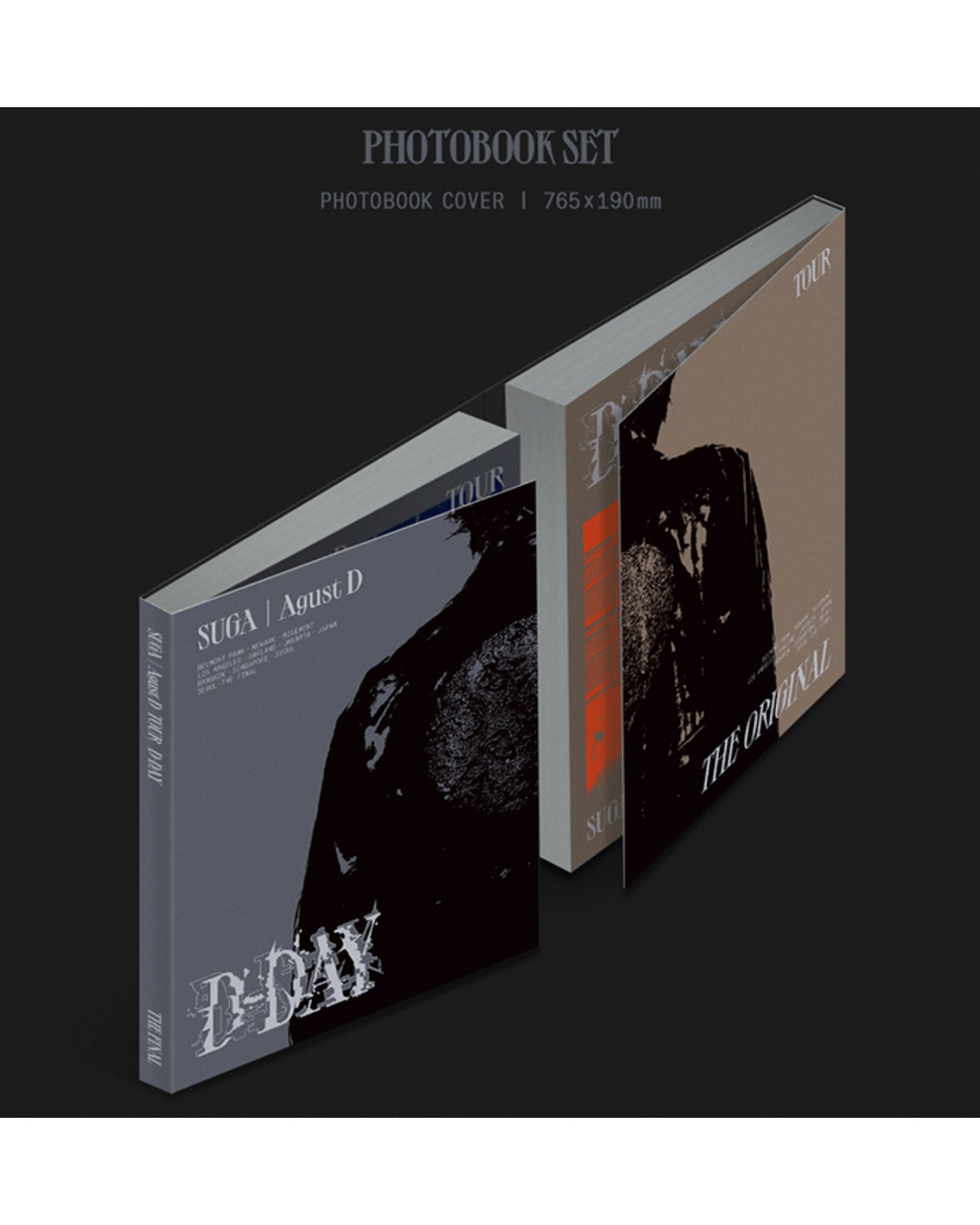 [1ST PRE ORDER] ⚫ SUGA | AGUST D TOUR 'D-DAY' The Original SET ⚫