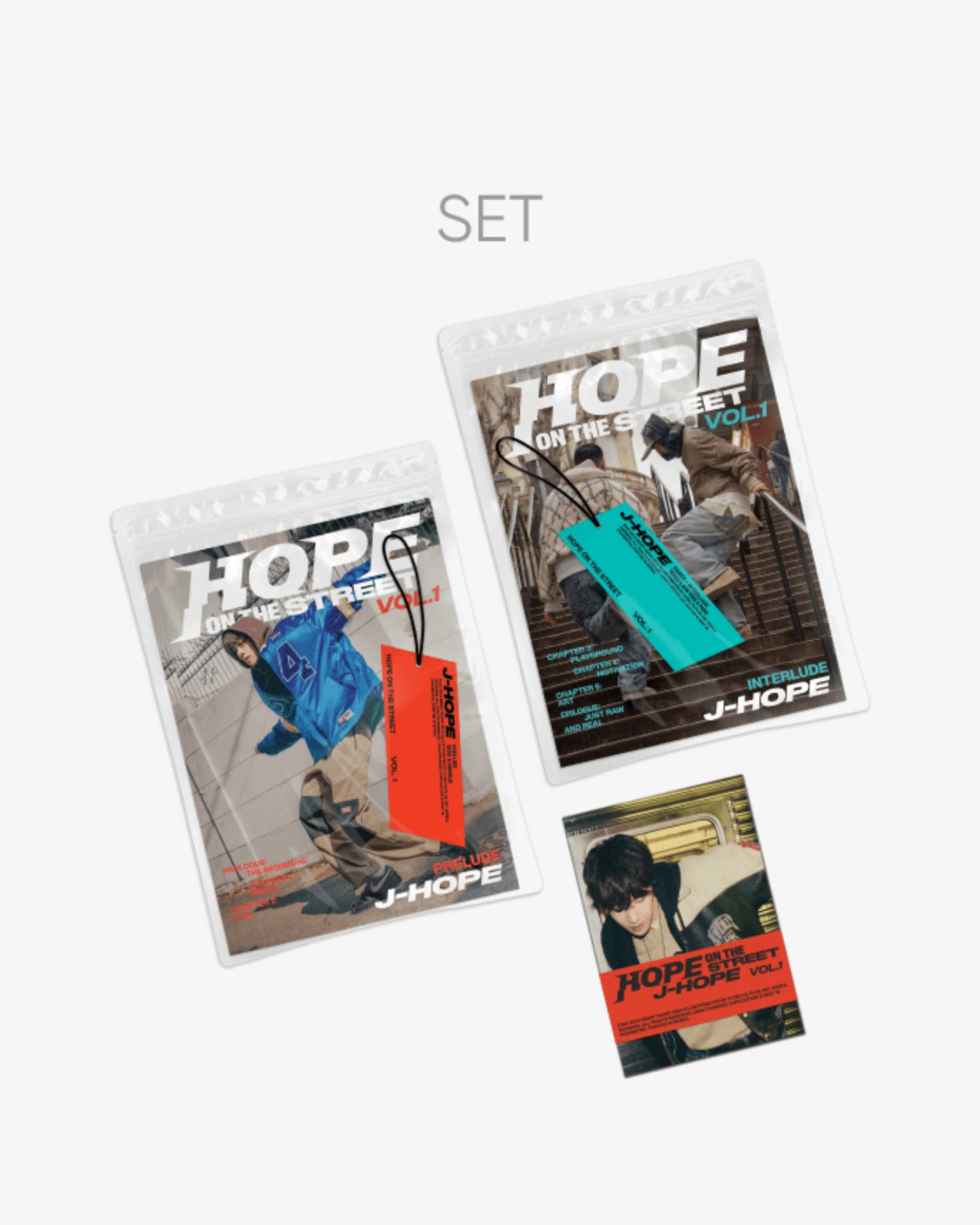 [PRE ORDER] 🃏 J-Hope's 2nd Solo Album - Hope On The Street Vol.1 (SET w/ Weverse Albums Ver.) 🃏