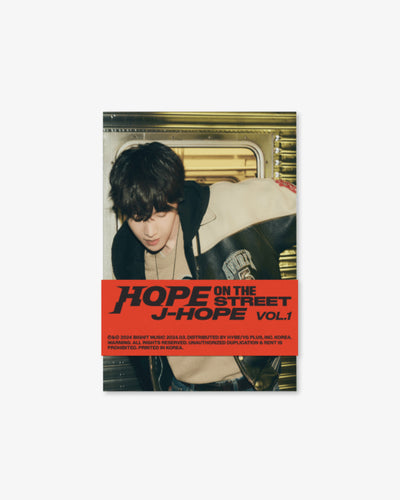 [PRE ORDER] 🃏 J-Hope's 2nd Solo Album - Hope On The Street Vol.1 (Weverse Albums Version) 🃏