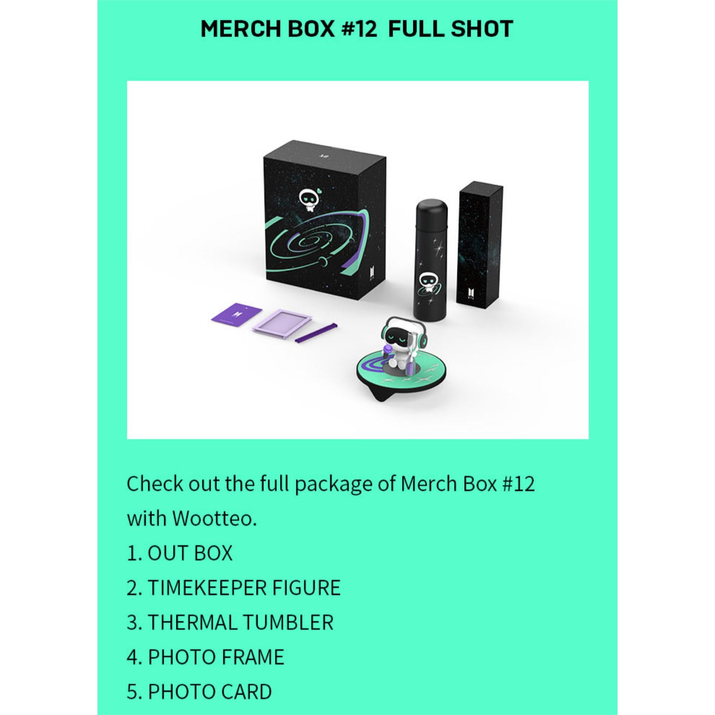 [PRE ORDER] BTS Merch Box 12 (Sealed)