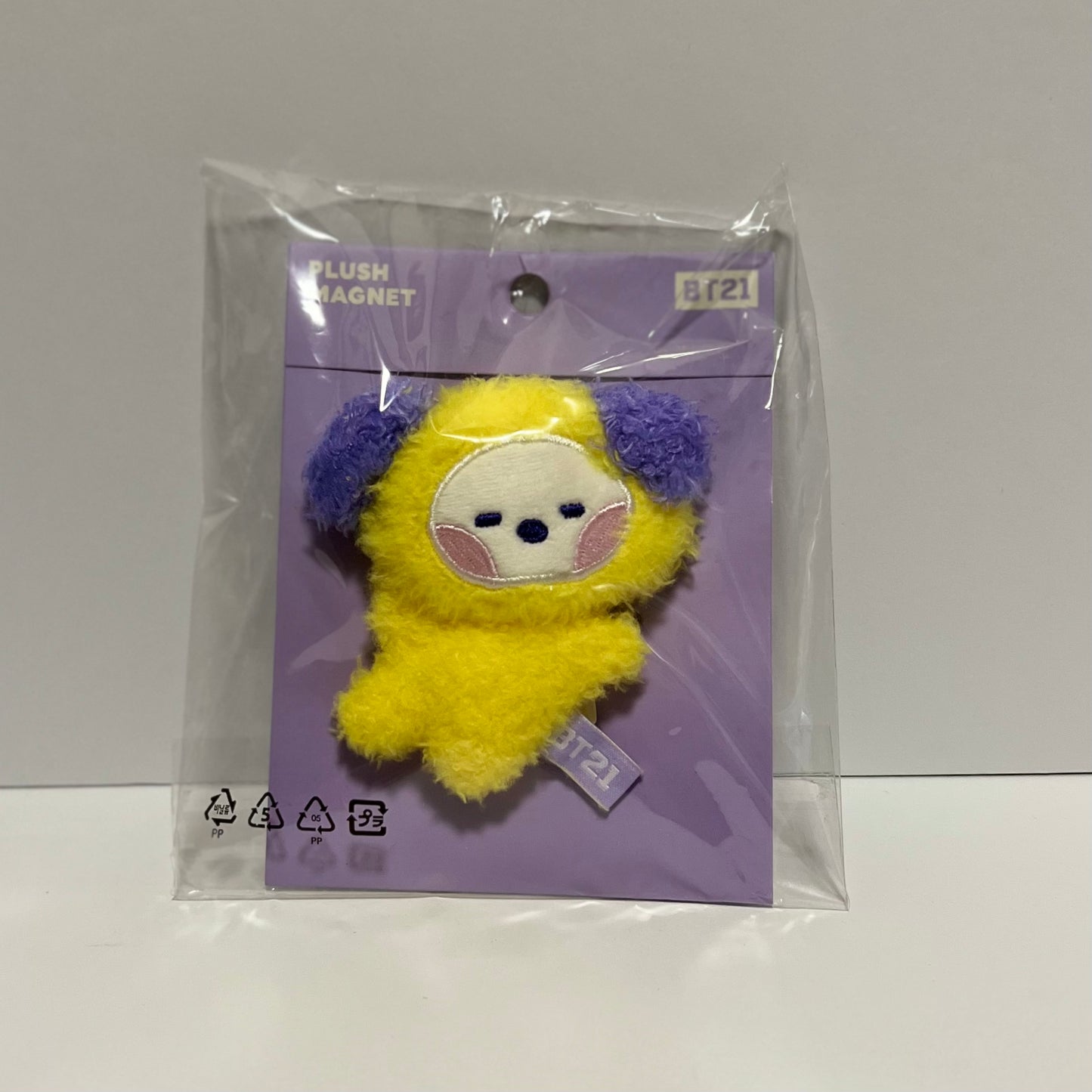 BT21 Minini Plush Magnet (Chimmy)