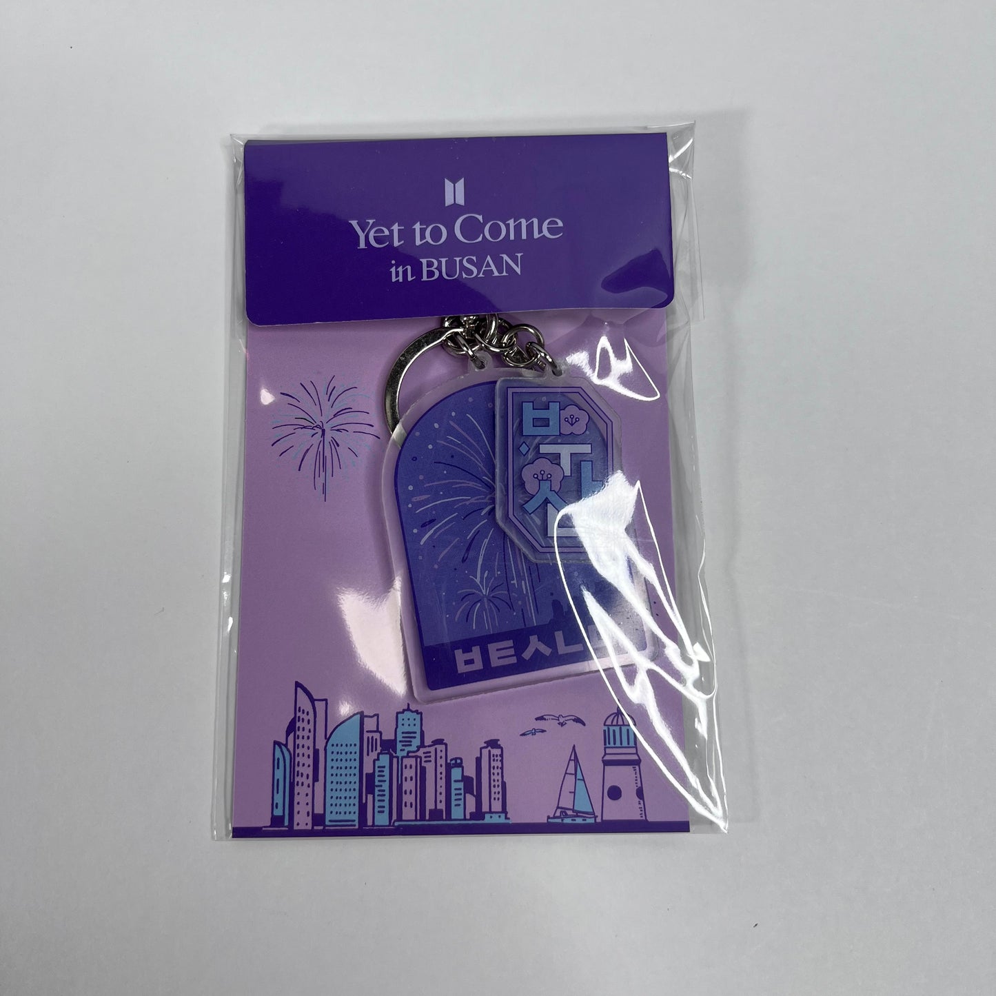 BTS YTC BUSAN Official Merch — City Keyring Busan