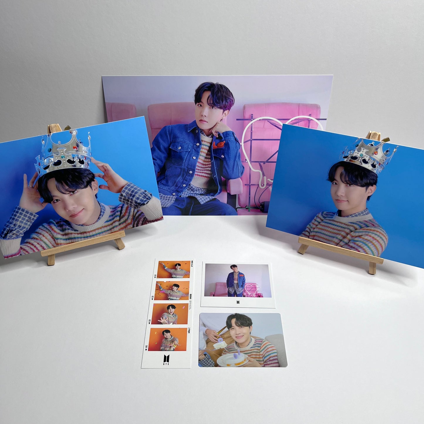 BTS YTC BUSAN Official Merch — Member Set Tingi (Mini PC + Mini Poster + 4-Cuts Photo + Instant Photo + Photo Book)