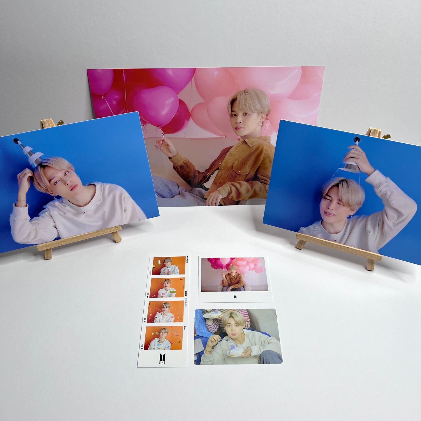 BTS YTC BUSAN Official Merch — Member Set Tingi (Mini PC + Mini Poster + 4-Cuts Photo + Instant Photo + Photo Book)