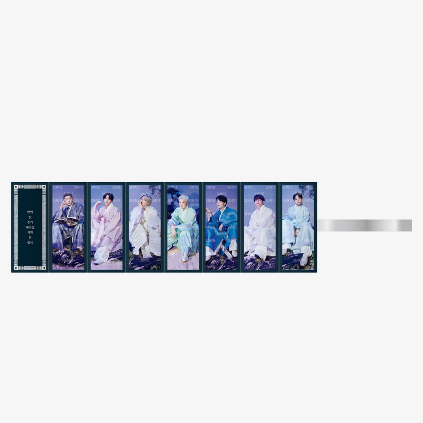 BTS 2021 Dalmajung Mini Folding Photo (Night Version)